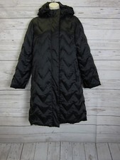 / Lb Life & Beauty Women's Black Hooded Down Coat Jacket Size 13ar