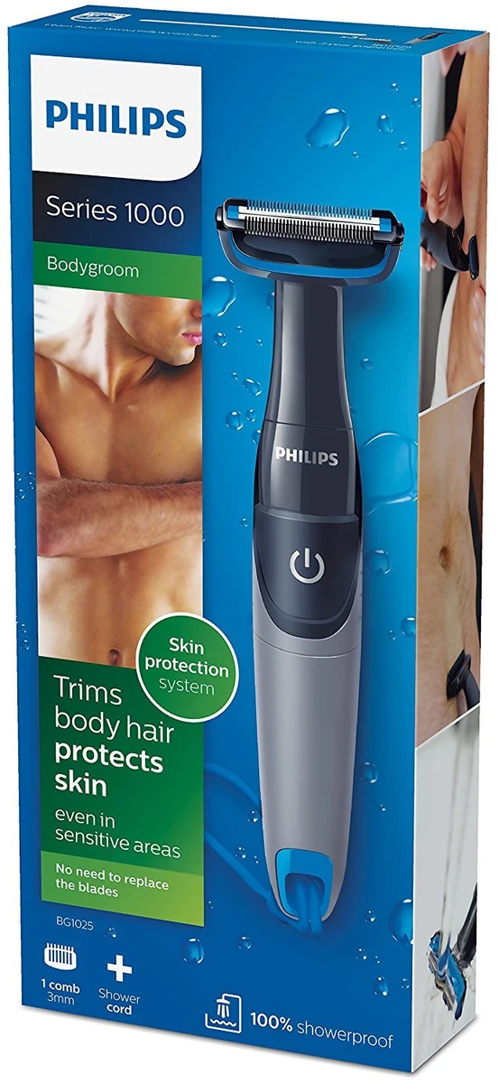 Philips Showerproof Body Groomer Shaver BG1025/15 for Men