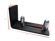 Adjustable Barn Door Wall Flat Stay Roller Guide Bottom Floor Sliding Hardware