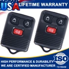 2 Keyless Entry Remote Control Car Key Fob Transmitter For Ford 99-07 F-150 F250