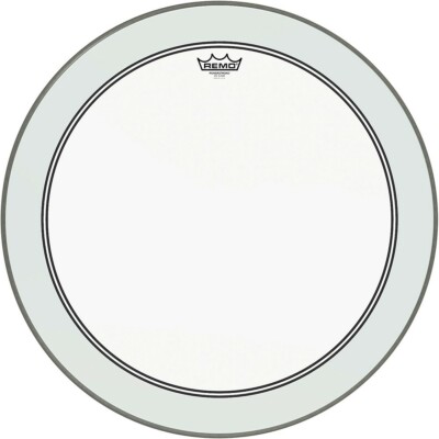 Remo Powerstroke 3 Clear Bass Drum Head with Impact Patch 24 in.