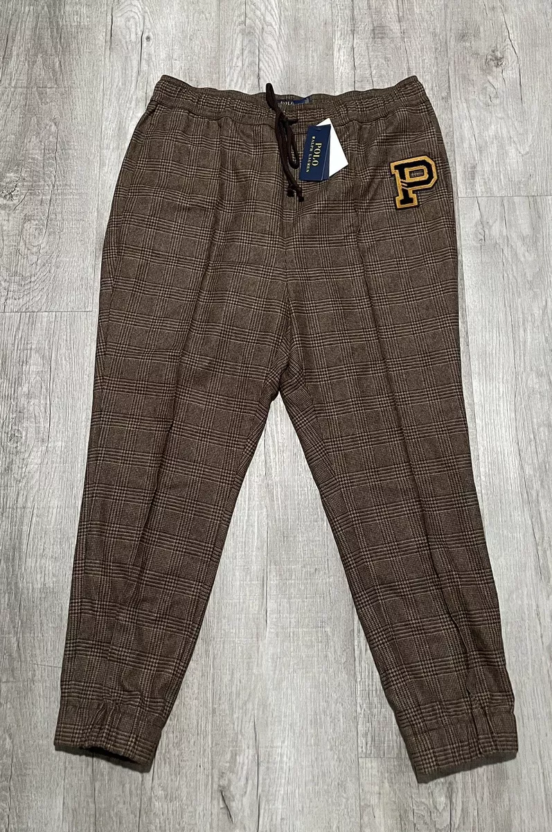 298 Polo Ralph Lauren P Wing Houndstooth Glen Plaid Jogger Pant