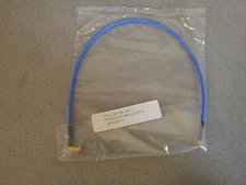 New Phoenix SMA Male Right Angle RG402 Blue Jacket Jumper Cable 17" Inches 