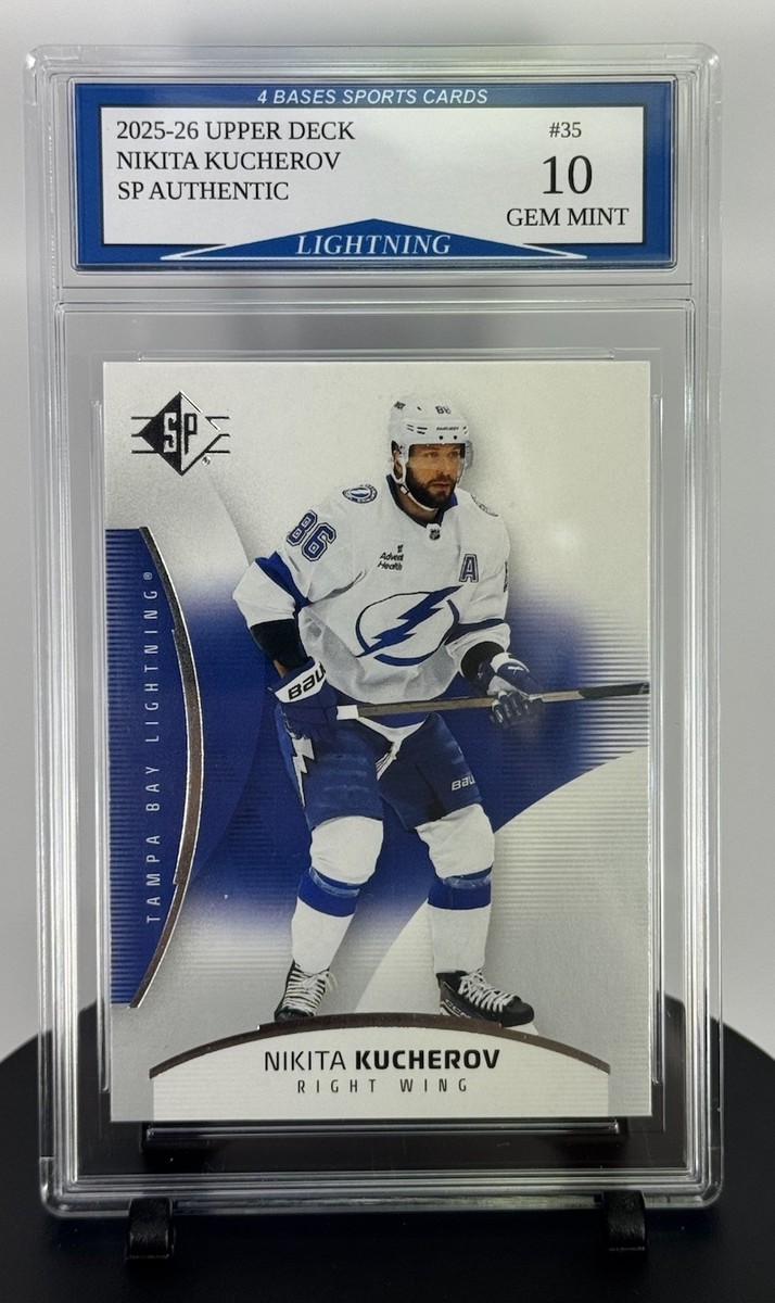 2025-26 UD Nikita Kucherov Tampa Lighting SP Authentic Card #35