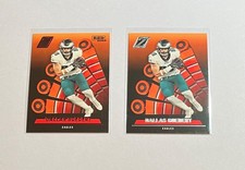 Dallas Goedert 2022 Zenith Red Zone #22 & Zenith #22 Philadelphia Eagles