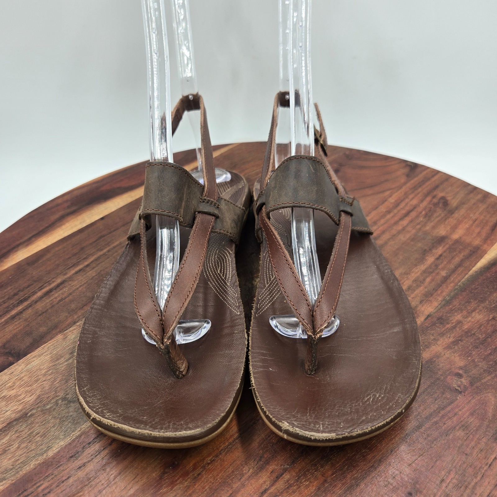 Chaco Maya Sandals Women's 7 Java Brown Leather C… - image 3