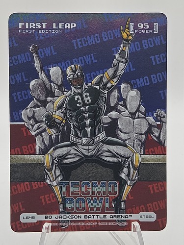 2026 Bo Jackson Battle Arena Tecmo First Leap LeRoy Butler Logofoil