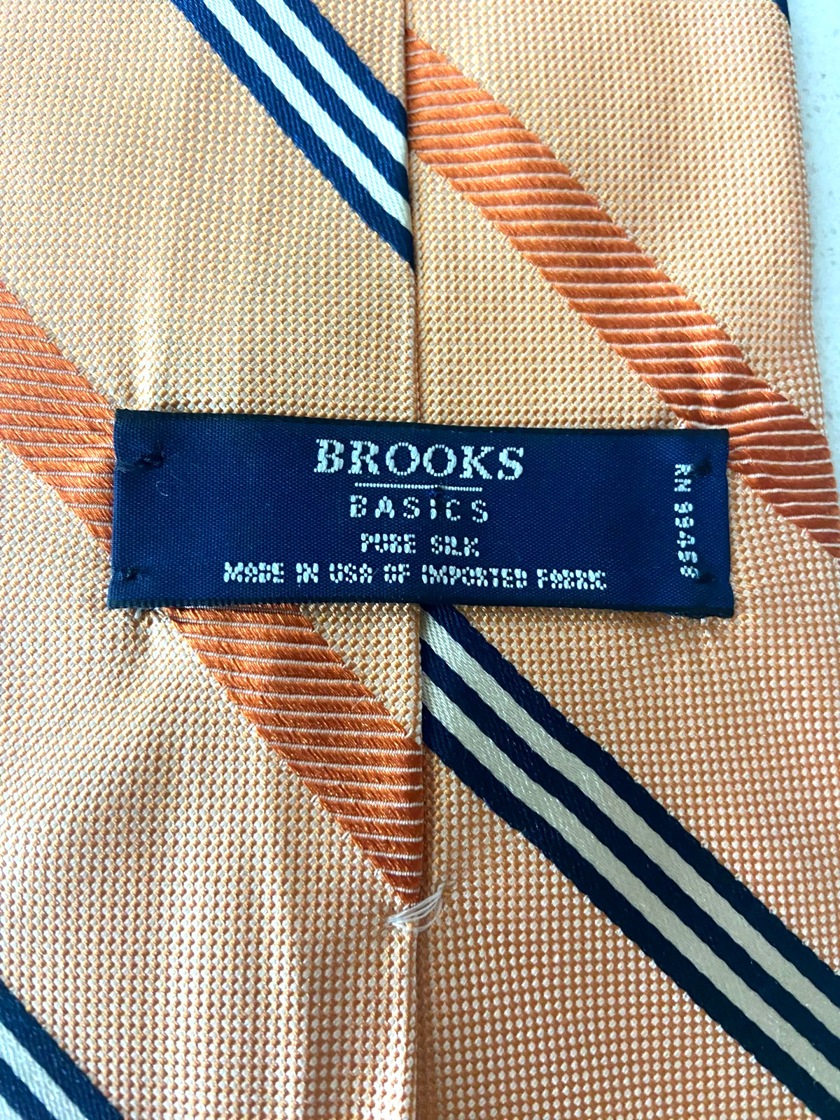 Brooks Brothers Basic Jacquard Design Striped Pat… - image 2