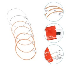 6 Pcs Nylon String Guitar Acoustic Classical Strings Ball End Ukulele Pasuihcay