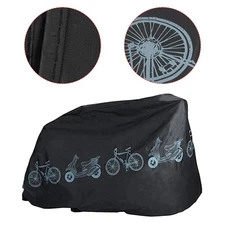 Brand New Bike Case Rain Cover Dustproof Grey Waterproof Bicycle Accessories