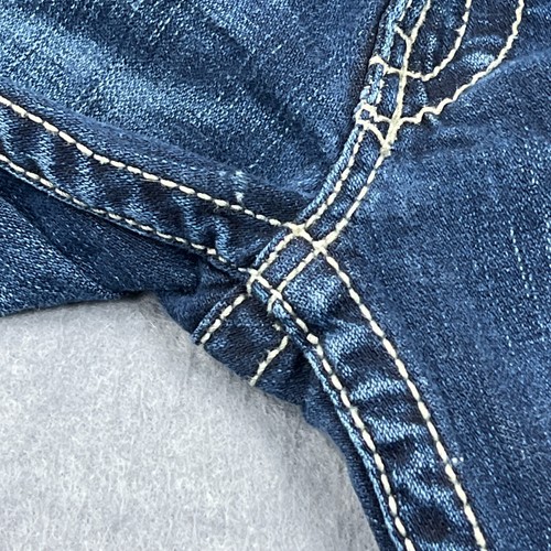 BKE Jeans Womens 31x37.5 Stella Bootcut Dark Low Rise Slim Stretch Western Denim - Picture 11 of 15