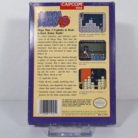 Mega Man 3 III Nintendo NES completo di scatola CIB con inserti - testato