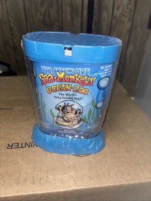 The Amazing Live SEA-MONKEYS Ocean-Zoo Instant Pets ~ Just Add