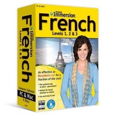 Instant Immersion French Levels 1, 2 3 Old Version