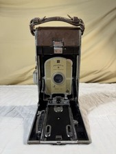 Vintage Polaroid Land Camera Model 95 Folding Instant Camera Leather Case