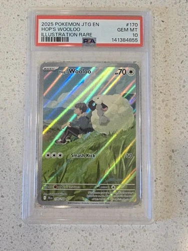 PSA10 Hops Wooloo IR 170/159 Journey Together Holo
