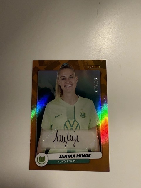 Janina Minge - Panini - GPFBL - Wolfsburg - Auto /25