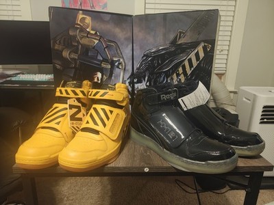 Reebok Alien Stomper Mid Final Battle Pack Size 11 Powerloader-Xenomorph New