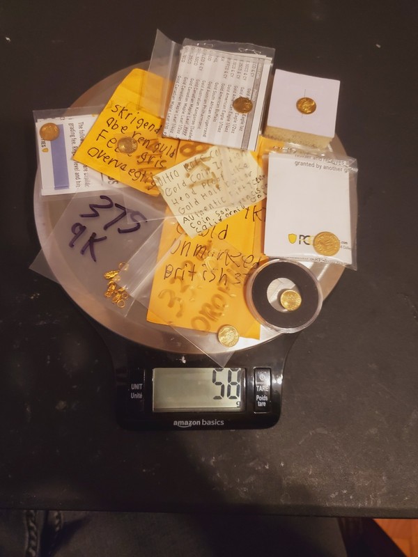 Lot Of Scrap Gold 24k 14k 10k SILVER Solid & Gold Filled*UNTESTED*58 Grams SCRAP