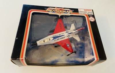 Vintage Motormax Metal Die cast Super Flight Air Force Jet