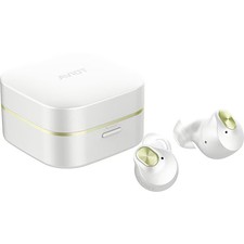 AVIOT True Wireless Earbuds Adaptive Noise Cancelling Bluetooth White TE-Q3R-WH