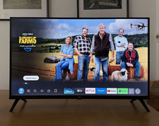 TCL 32SF540K 32in LED 1080p FHD HDR Smart TV Fire TV HDMI USB Black