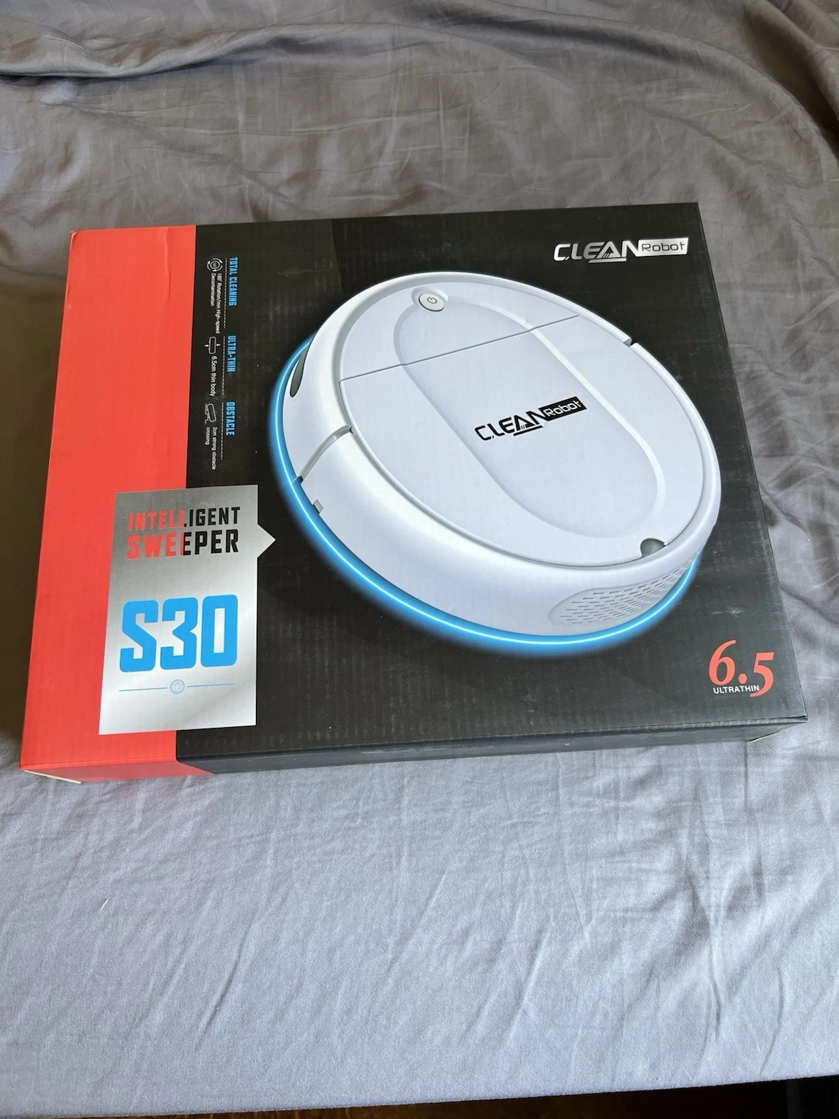 S30 Intelligent Sweeper Robot Vacuum Cleaner Automatic Smart Cleaner NEW