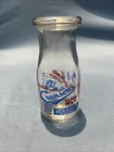 VTG Antique 1/2 Pint Glass Milk Bottle Cranson’s Clean Milk La Junta Colorado