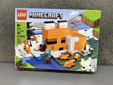 LEGO Minecraft: The Fox Lodge (21178) for sale online | eBay