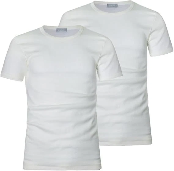 2 t-shirt uomo liabel lana e cotone girocollo 5110/23