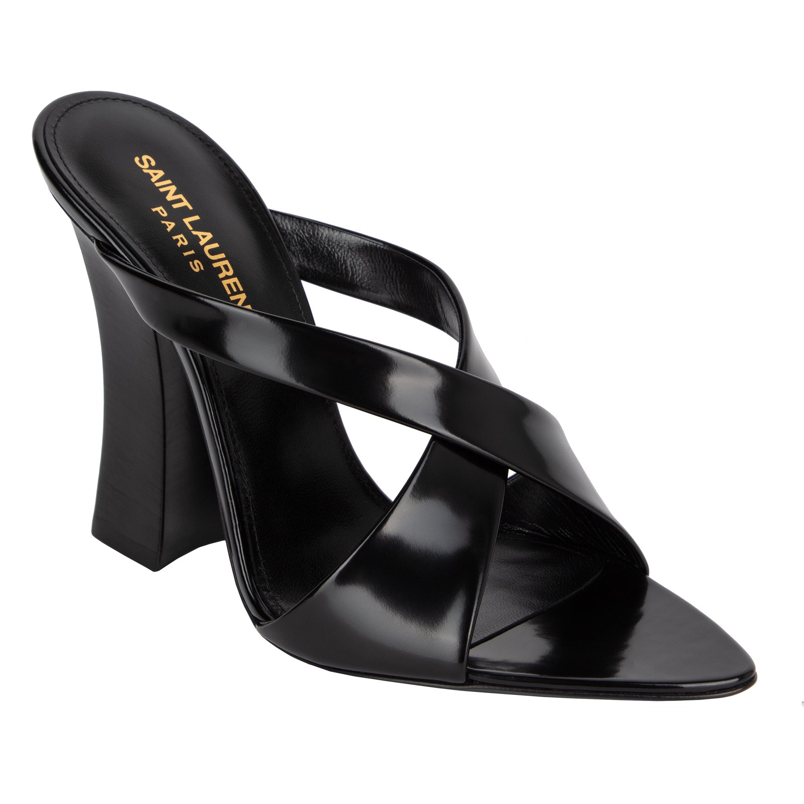 Saint Laurent Eva ciabatte nere