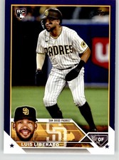 Luis Liberato 2023 Topps Meijer Purple 659 San Diego Padres Rookie