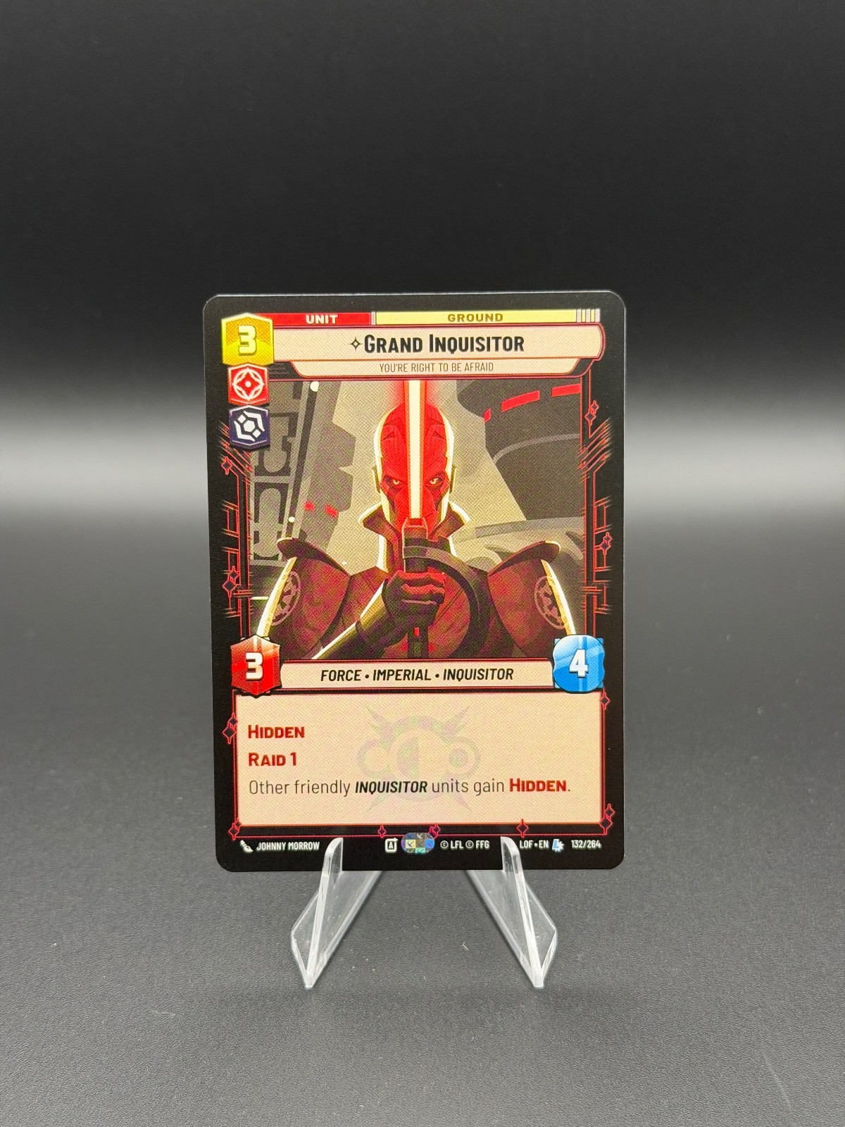 Star Wars Unlimited - LOF - Grand Inquisitor - 132 - NM