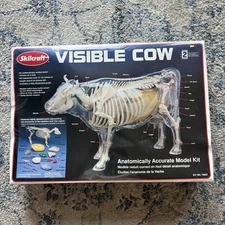 Skilcraft Visible Cow Plastic Model Kit Anatomical Animal #74627 NEW Sealed CIB