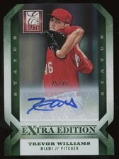 ⚾ 2013 Panini Elite Extra Edition "Status" Auto #14 Trevor WILLIAMS 25 /25 ⚾