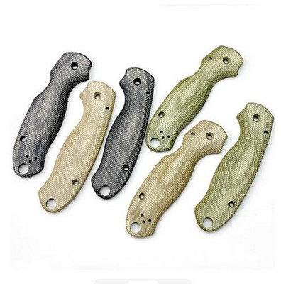 1 Paar C223 Handle Patch Spyderco Para 3 Mikata Messerzubehör Skalen 