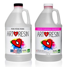 ArtResin 1 gal Kit   High-Gloss Finish for Artistic Creation