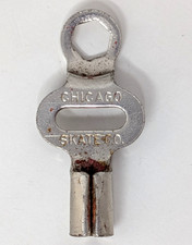 Vintage Chicago Skate Company Roller Skating Rink Metal Key Wrench Tool