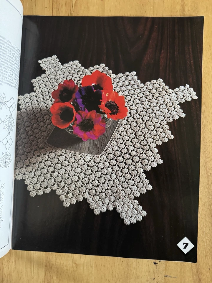 Magic Crochet Pattern Magazine No. 26 Doilies Table Runner Table Center - Image 2 of 4