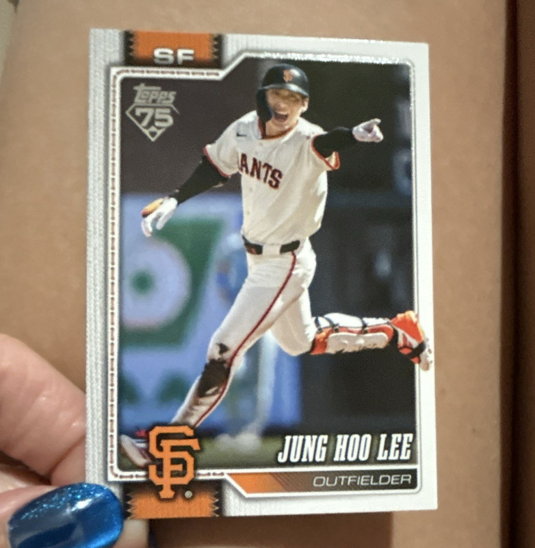 Topps 2025 Topps Series Two #541 Jung Hoo Lee San Francisco Giants Base Set