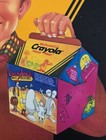 1986 McDonald's "Crayola Happy Meal" Translite sign 21.75" Advertising Display  — photo 4