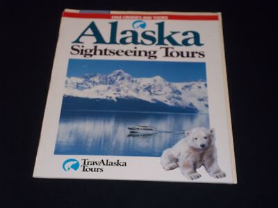 1988 ALASKA SIGHTSEEING TOURS MAGAZINE - CRUISES & TOURS - H 6830