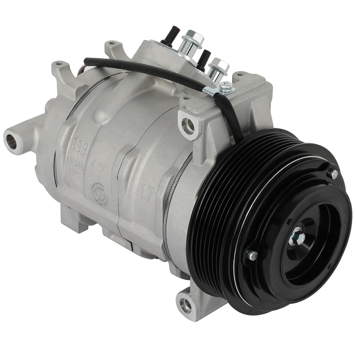 AC Compressor w/Clutch & Pulleys For 2007-10 Jeep Grand Cherokee
