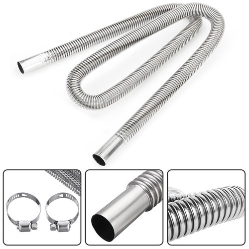 Heater Exhaust Pipe Stainless Steel Exhaust Tubing Flexible Oil Vent