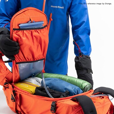 mont-bell　BURTON Mont-bell Landner 33L Backpack Blue-Orange Skiing/Snowboarding