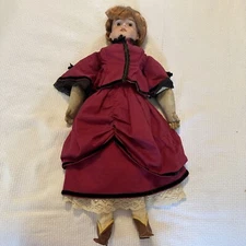 Antique ARMAND MARCELLA 25” doll 370 AM-3-DEP Complete Original Victorian Outfit
