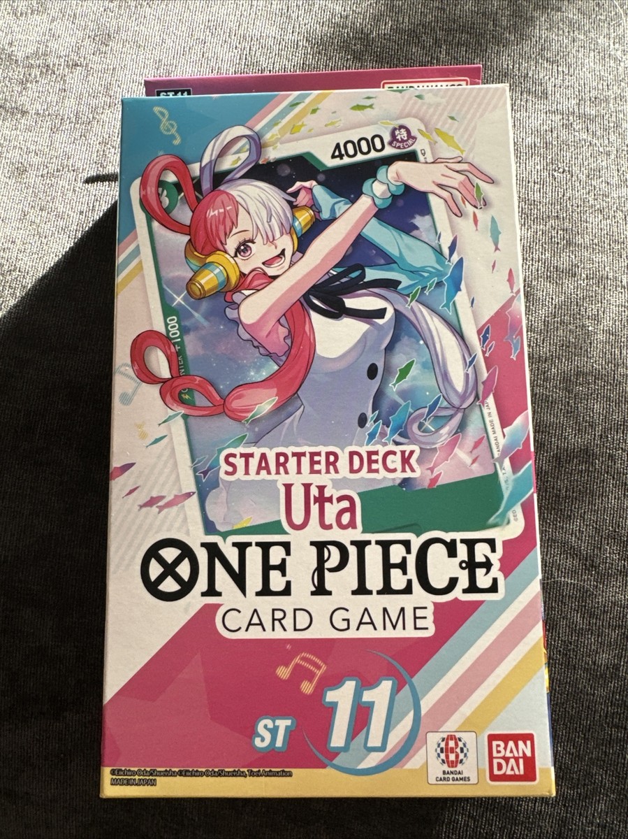 Uta Starter Deck ST 11 English One Piece Card Game Sealed SHIPS ASAP In Hand Uta Starter Deck ST 11 English One Piece Card Game Sealed SHIPS ASAP In Hand