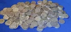 (10) Roosevelt 90% Silver Dimes, 1946-1964, Random Dates, Circulated Condition.