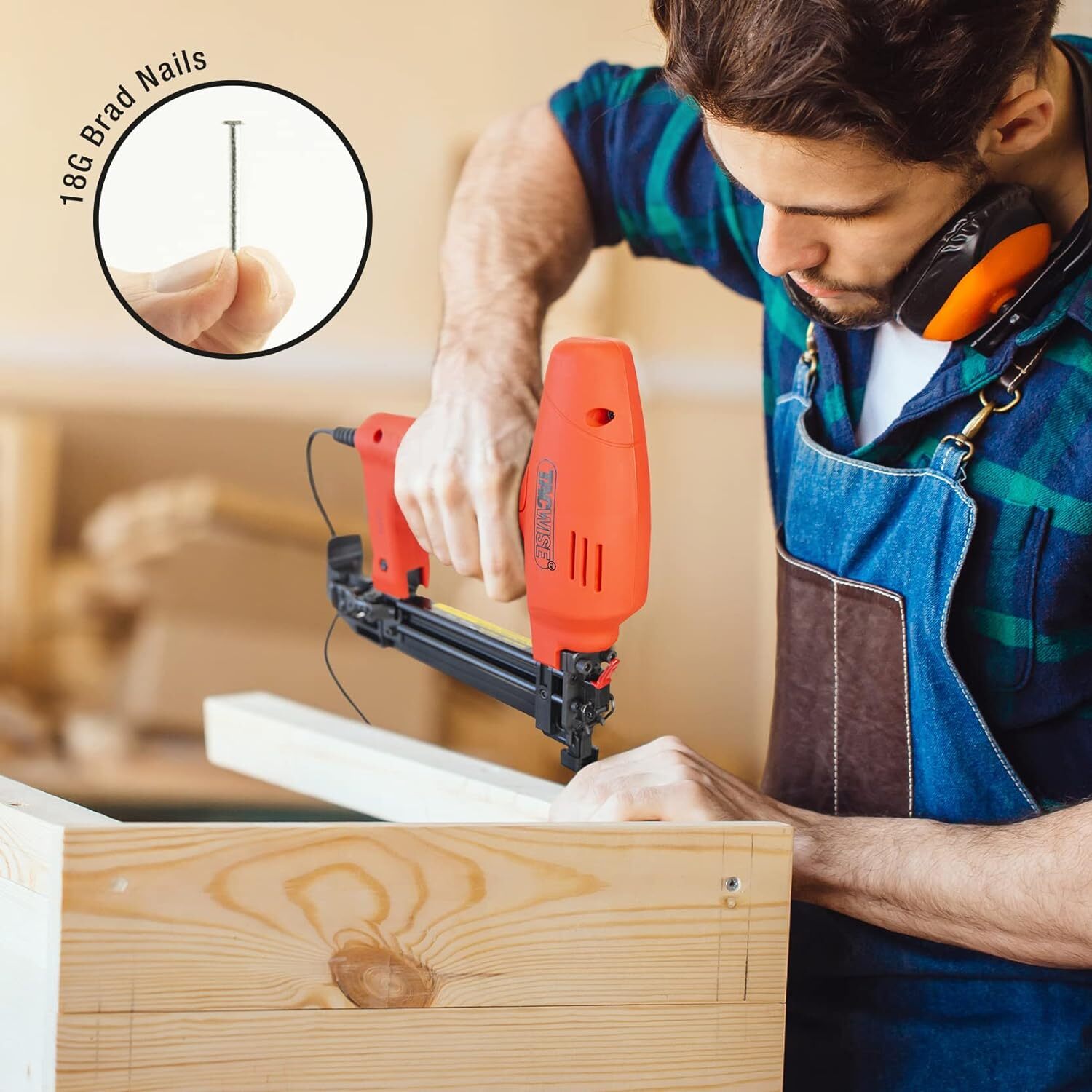 Thumbnail - Tacwise 0399 Stauchkopfnägel Brad Typ 18g / 35 Mm, Verzinkt - 5000