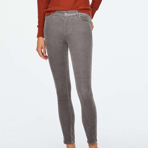 Loft Curvy Skinny Corduroy Pants